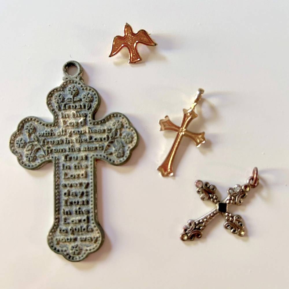Religious Vintage Jewelry Lot of 4 Items